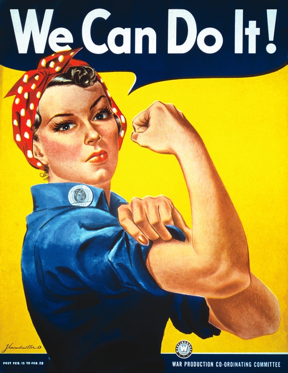 We Can Do It Woman Poster