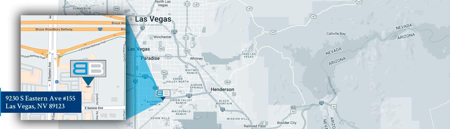 Map Location Of Benson & Bingham Law Office In Nevada