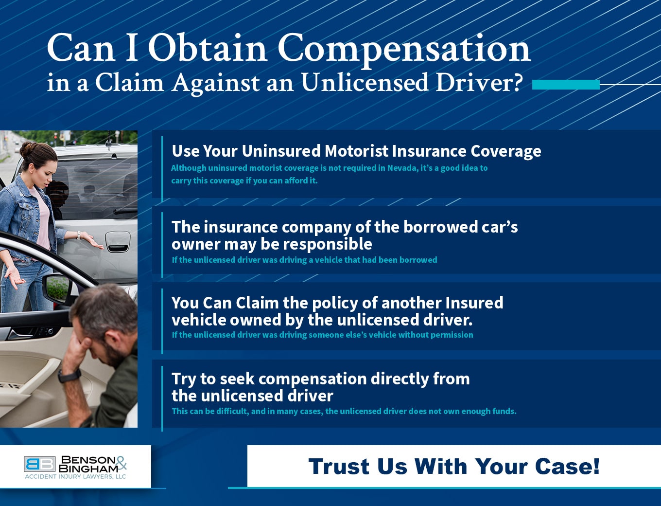 How To File a Claim Against an Unlicensed Driver After a Car Accident