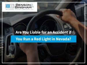 Are You Liable For San Accident If You Run a Red Light In Nevada