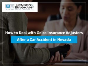 How To Deal With Geico Insurance Adjusters After a Car Accident In Nevada